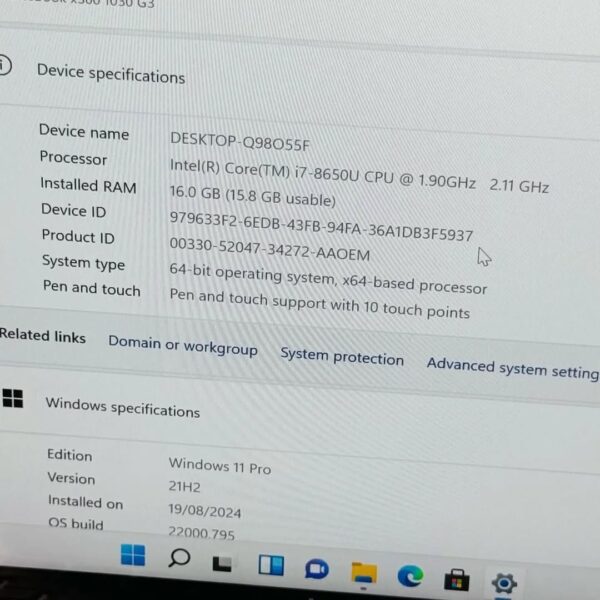 HP EliteBook 1030 G3 x360 - Core i7| 16GB RAM |512GB SSD| TOUCHSCREEN|