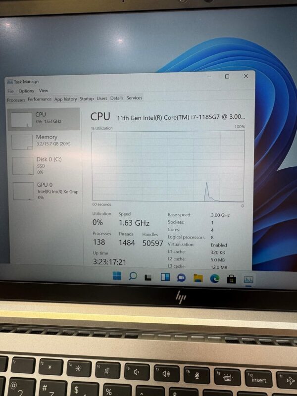 HP EliteBook 830 G8| 11th Gen| Core i7 Laptop | 16GB RAM | 512GB SSD| Slim Buisness Laptop