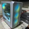 Custom Built Gigabyte Gaming Desktop – AMD Ryzen 7-5700X | RTX 4070 12GB | 32GB DDR4 3600MHz | 1TB NVMe Gen4 SSD | White ARGB Case (New)